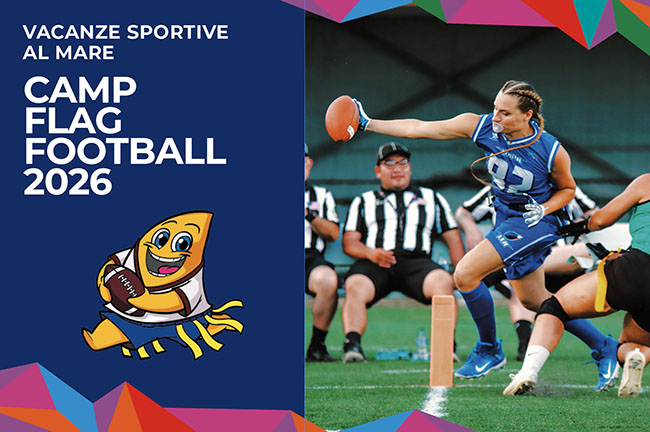 Flag Football all'Eurocamp Cesenatico